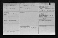 209SUP/747 - Fichier des biens spoliés (peintures, dessins) : de Laurencin à Lyon-Caen