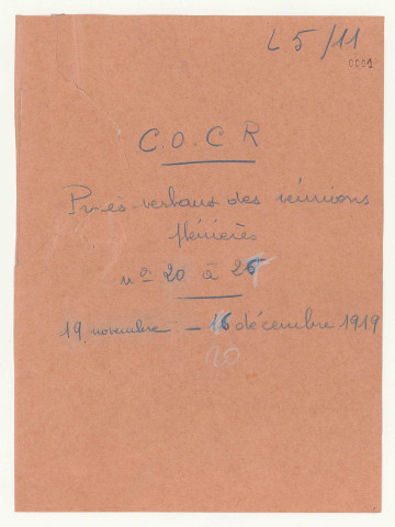 Décembre 1919-janvier 1920