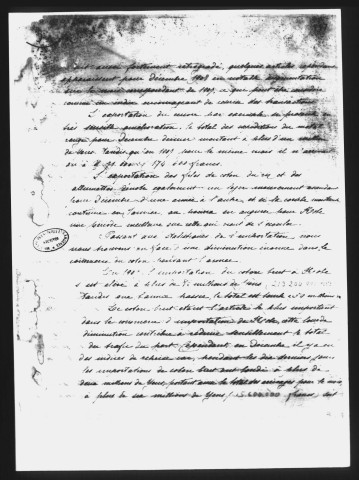 Janvier-novembre 1909.