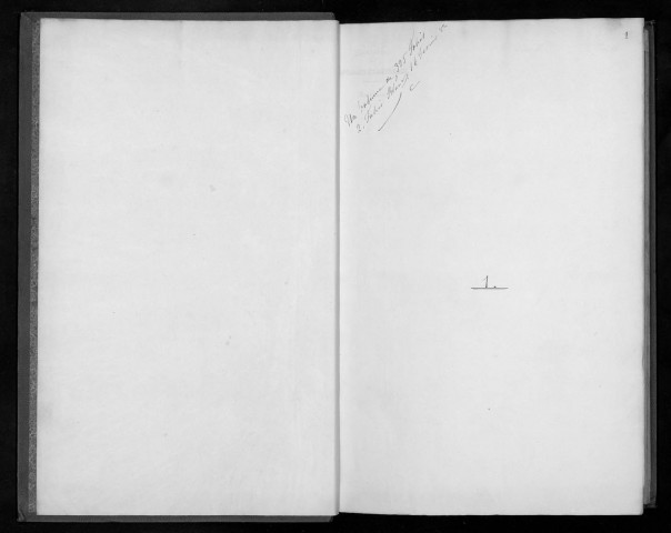 Documents et mémoires divers