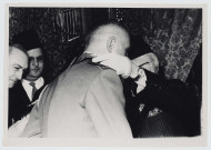 « Arrivée du général Boyer de Latour au CSTT ». (Commandement supérieur des troupes de Tunisie)