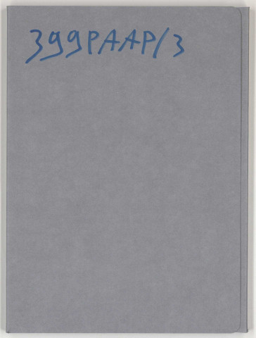 Correspondance adressée à Henri Gouraud (classement alphabétique des scripteurs).