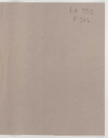 209SUP/551 - Dossier P261