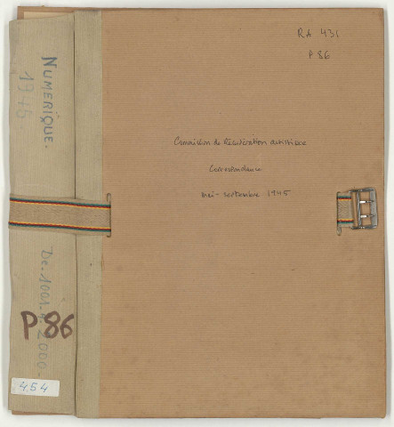 209SUP/431 - Dossier P86