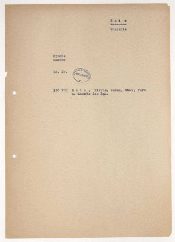 209SUP/169 - Dossier A132