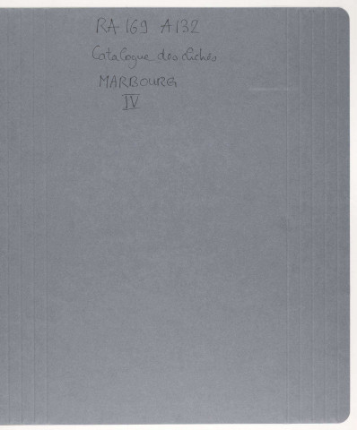 209SUP/169 - Dossier A132