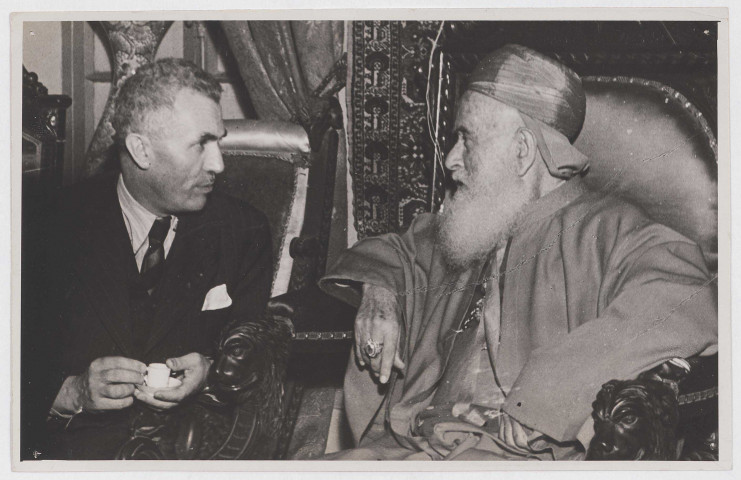 Visites d'Yves Chataigneau (délégué général) au clergé et au gouvernement libanais