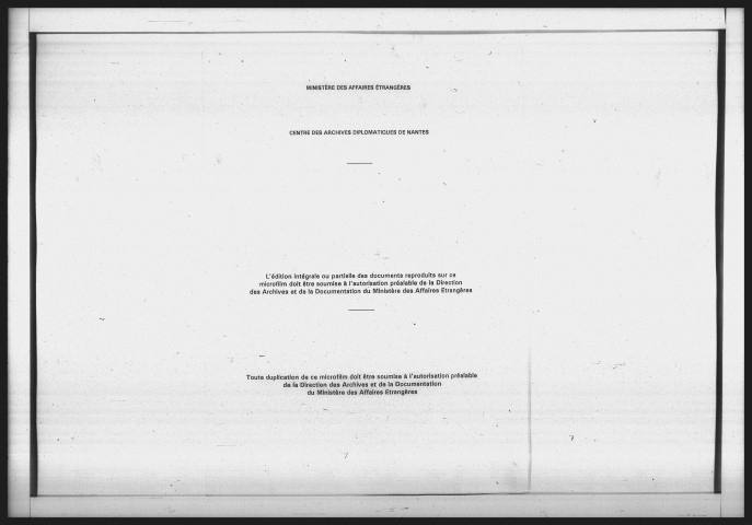 Minutier de la correspondance du commissaire départemental français à Preveza, Sainte-Maure et Vonitza (27 frimaire an VI-15 ventôse an VI).
