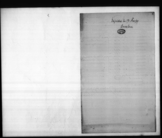 Manifestes des navires expédiés pour le compte du consulat d'Espagne durant le conflit (février-juin 1899).