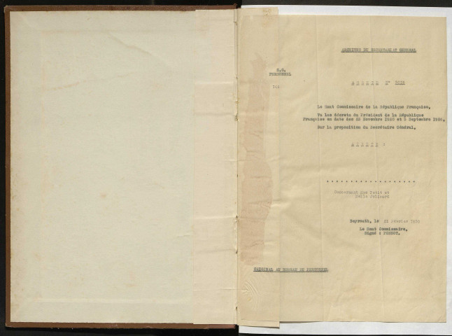 N° 32 : 9 décembre 1929-21 février 1930.