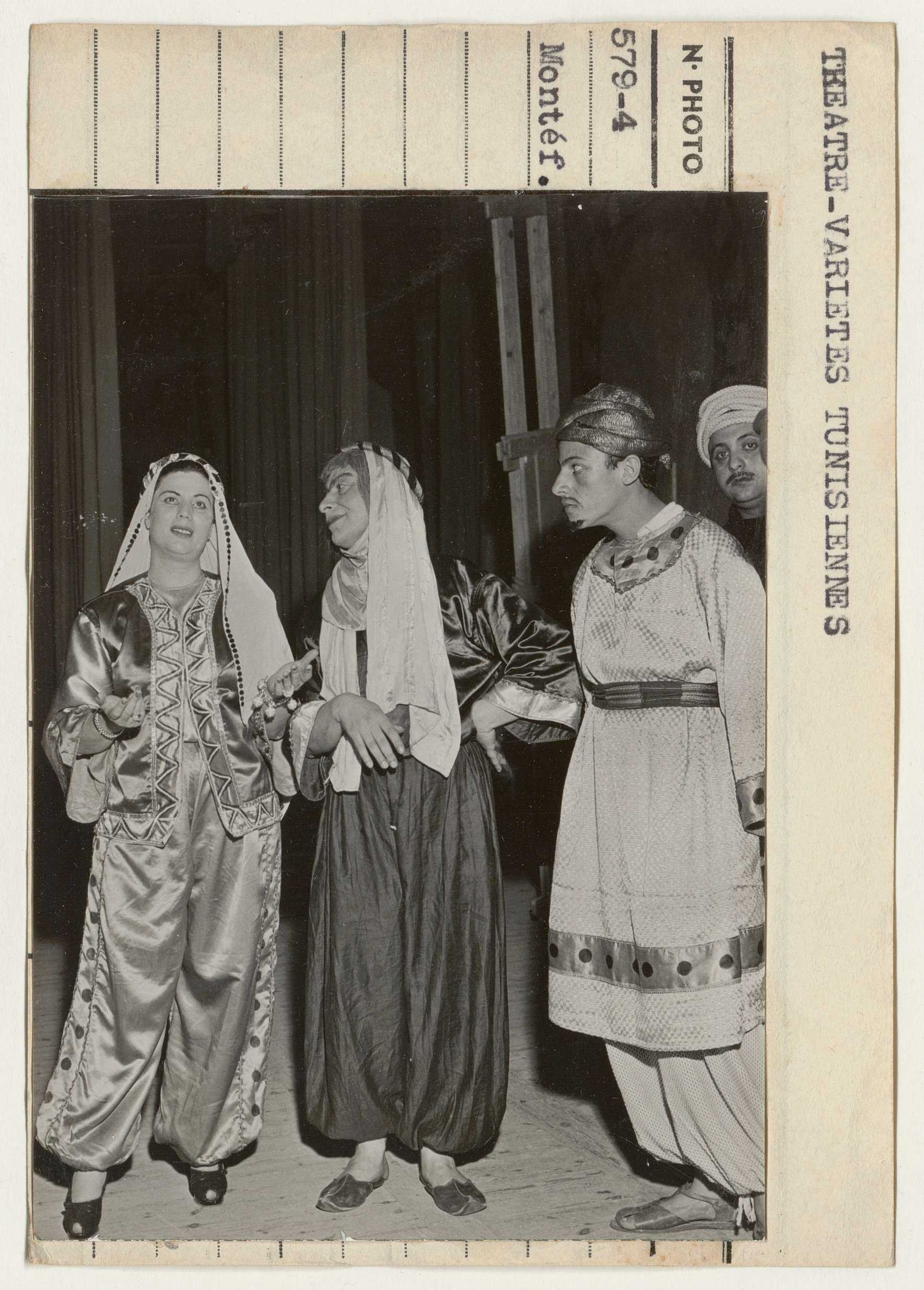 Montefiore : personnalités ; théâtre de variétés tunisiennes.