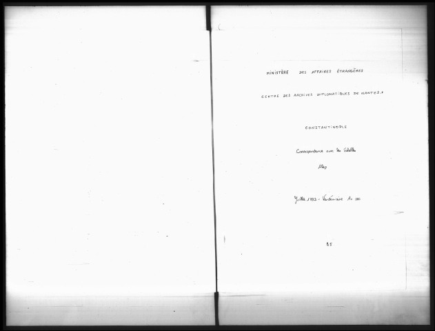 Juillet 1793-vendémairie an III.