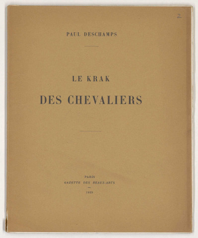 Histoire, géographie, archéologie du Moyen-Orient (Liban, Syrie, Palestine, Cilicie).