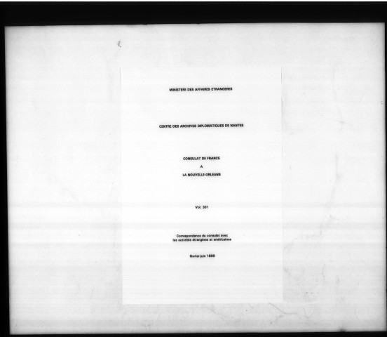 Manifestes des navires expédiés pour le compte du consulat d'Espagne durant le conflit (février-juin 1899).