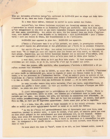 Présentation des élèves et de l'école