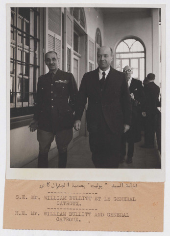 Visite de William Bullitt (ambassadeur américain)