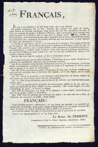 Haut-Rhin, Bas-Rhin (correspondance).