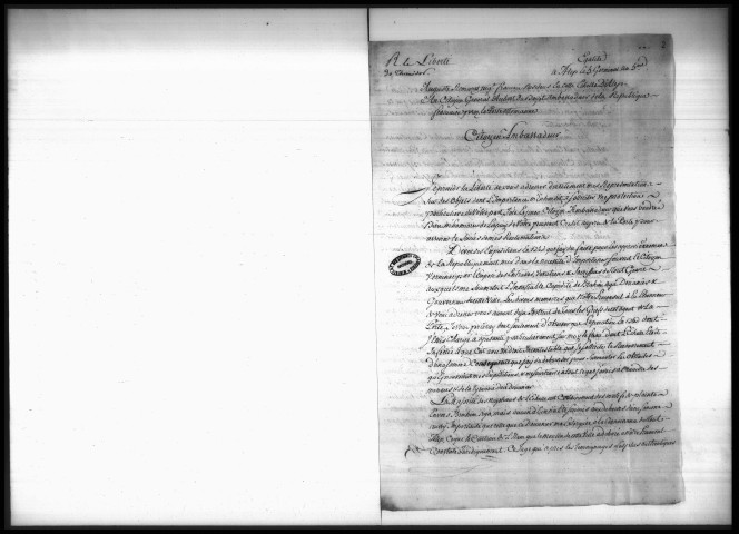 Germinal an V-fructidor an VI.