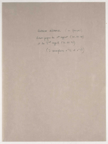 209SUP/174 - Dossier A139