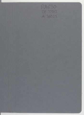 209SUP/630 - OBIP 35912 à 36025