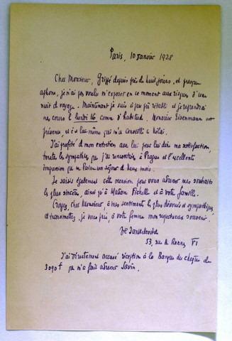 Professeurs et administrateurs : dossier général (1919, 1927-1937).
Personnel de service ; demandes d'emplois ; intendance (1928-1939).
Dossiers nominatifs (B-J) (1920-1939).