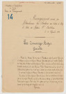 Service des renseignements division d'occupation de Tunisie (commandant Plée), Les Touaregs Asdjer, Renseignements donnés par Abderrhaman ben Foulane, des Oulad el Hadj el Bekri des Ifoghas, 4 f., 1895-1899.