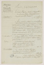 Lettres de Nicolas François Mollien, ministre du Trésor public, adressées à Julien Bessières, alors commissaire impérial dans les Îles Ioniennes à Corfou, à propos d'envois de fonds à destination de Corfou interceptés par l'ennemi et des mesures à prendre à l'avenir pour assurer la sécurité de ces envois (Paris, 6 décembre 1808 et 11 décembre 1809).