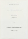 Correspondance : arrivée et départ (avril 1825-novembre 1826).