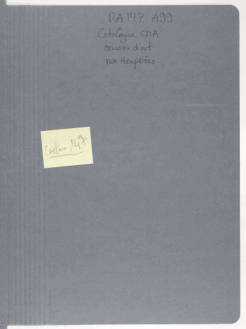 209SUP/147 - Dossiers A98-A99