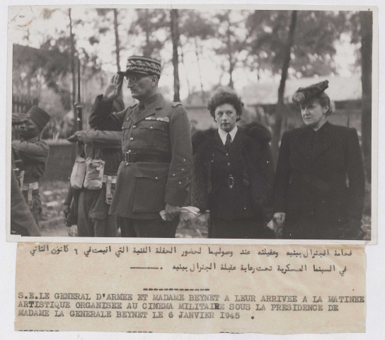 Matinée artistique au cinéma militaire