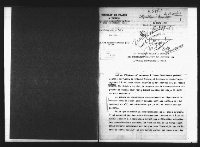 Instruction publique et établissements français.