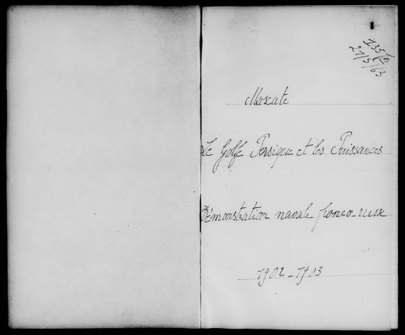 Démonstration navale franco-russe