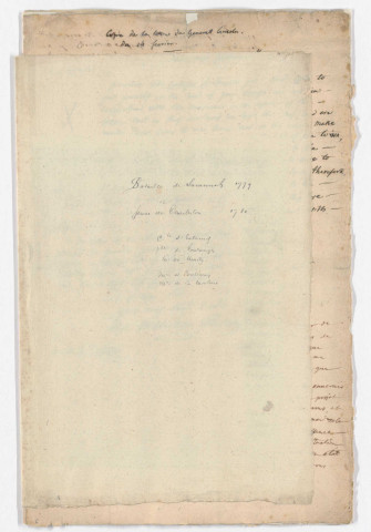 Affaires politiques.