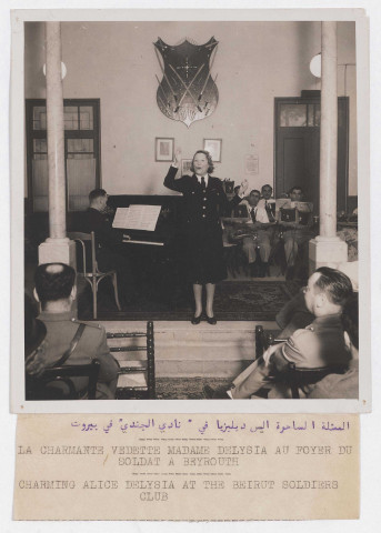 Alice Delysia (épouse du commandant Kolb-Bernard)