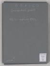 Correspondance de la légation, 1849-sept. 1855.