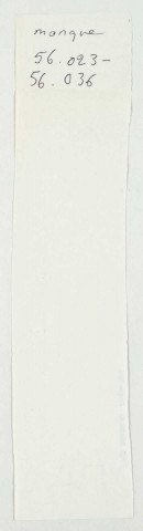 209SUP/678 - OBIP 56019 à 56210