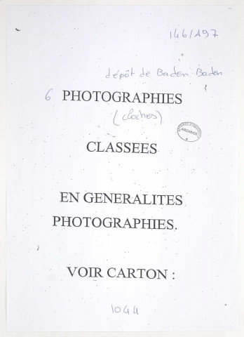 209SUP/146 - Dossier A97