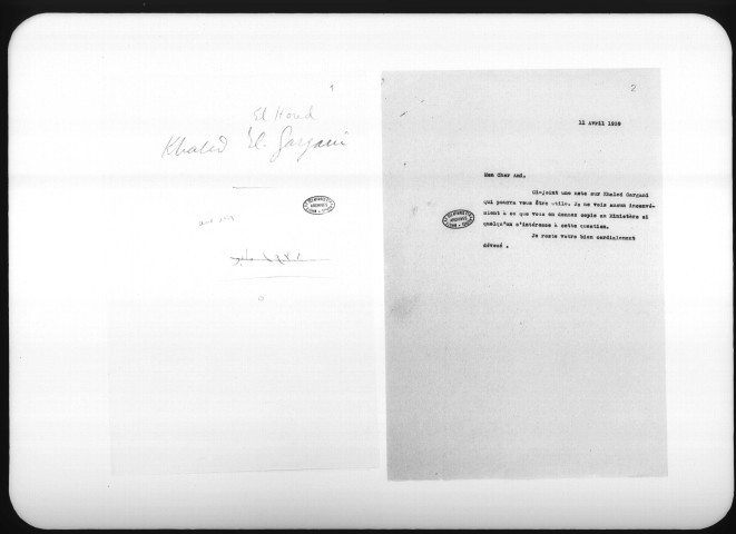 Dossiers individuels.