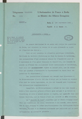 Septembre-décembre 1932.