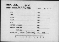 Vigo (1872-1884); Vintimille (1881-1884); Volo et Larisse (1869-1884); Washington (1792, 1824-1884); Weimar (1854-1867); Widdin (1879)