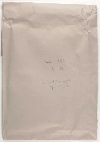 209SUP/163 - Dossiers A122-A123