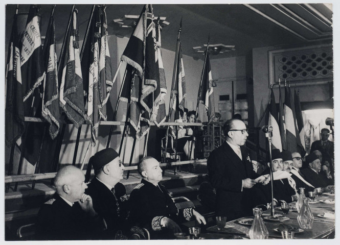 « Cérémonie anniversaire du 11 novembre 1953 »