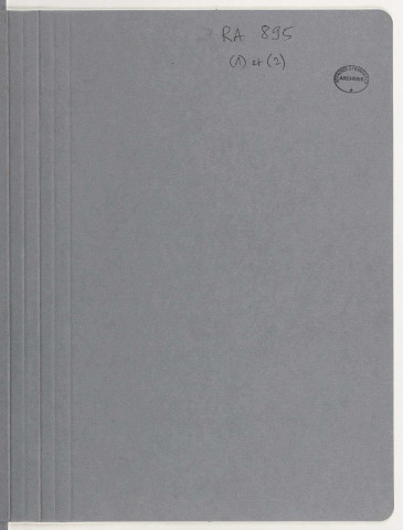 209SUP/895 - Documentation du BCR ou de Rose Valland