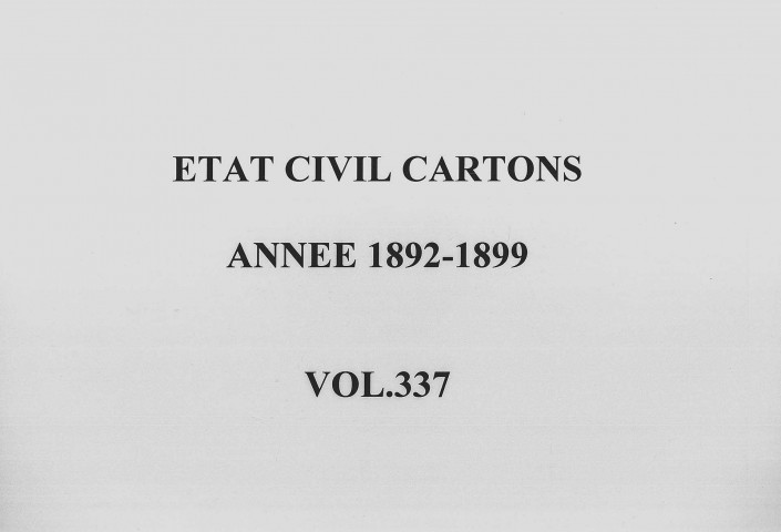 Lisbonne (Suite) (Registres Sans Table) (1896-1899); Liverpool (1892-1899); Livourne (1892-1899); Londres (Registres Sans Table) (1892-1893).