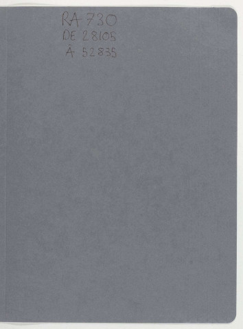 209SUP/730 - OBIP 28105 à 52835