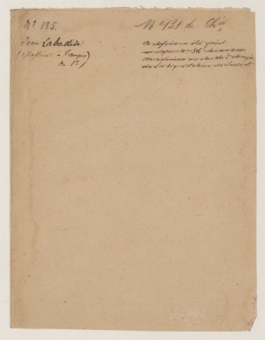 Dossiers n°185 à 186.