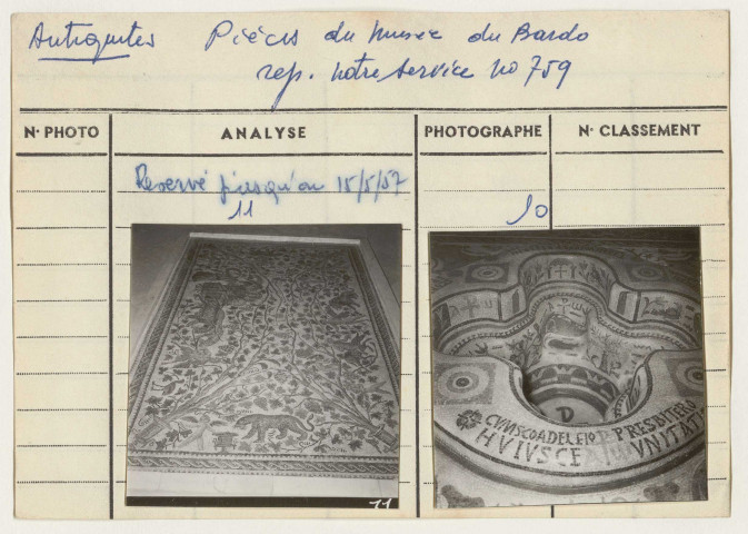 Ruines, domaines et antiquités.