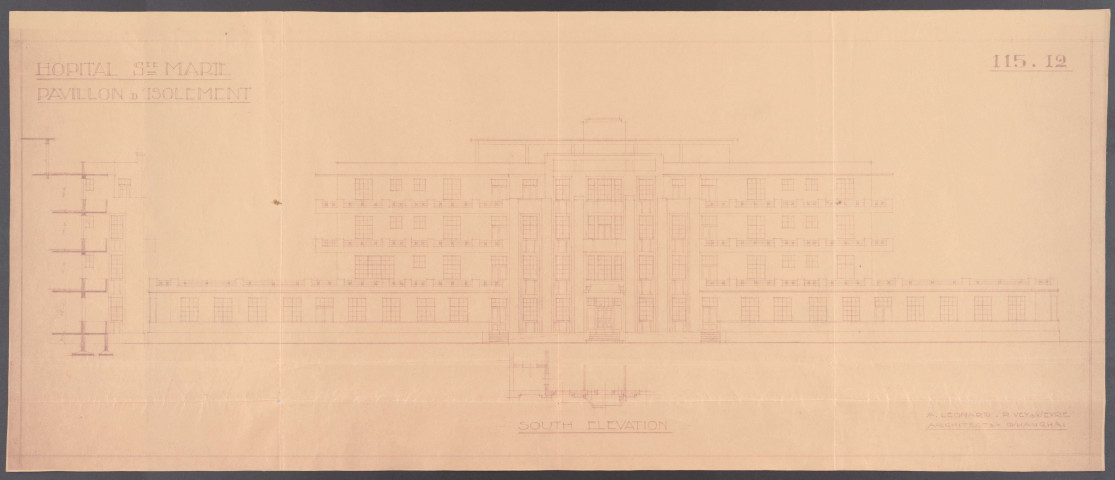 15-II - Hôpitaux : dossiers individuels, dont celui de l'hôpital Sainte Marie (1922-1948).
15-III - Médecins : dossiers individuels (1924-1934).