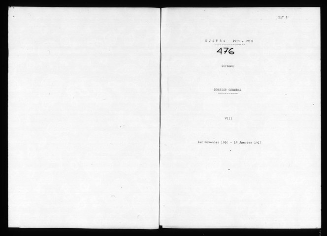 1916, 1er nov.-1917, 14 janv.