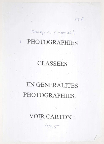 209SUP/138 - Dossier A86